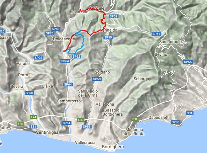Mappa Isola