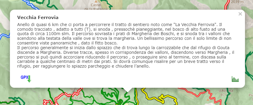 info mappa sentieri