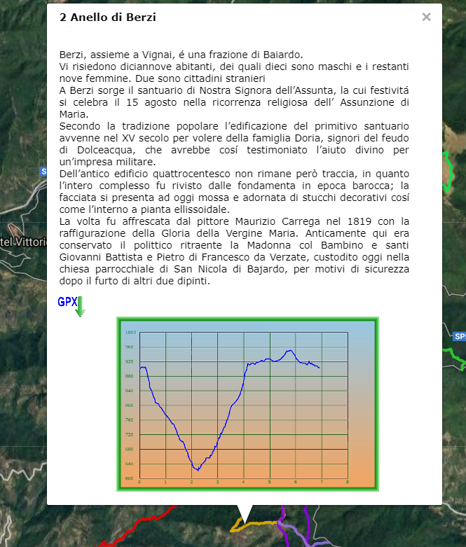 info mappa sentieri